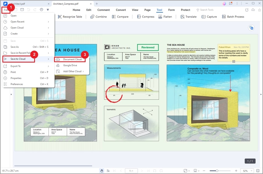 cómo enviar archivos pdf grandes document cloud