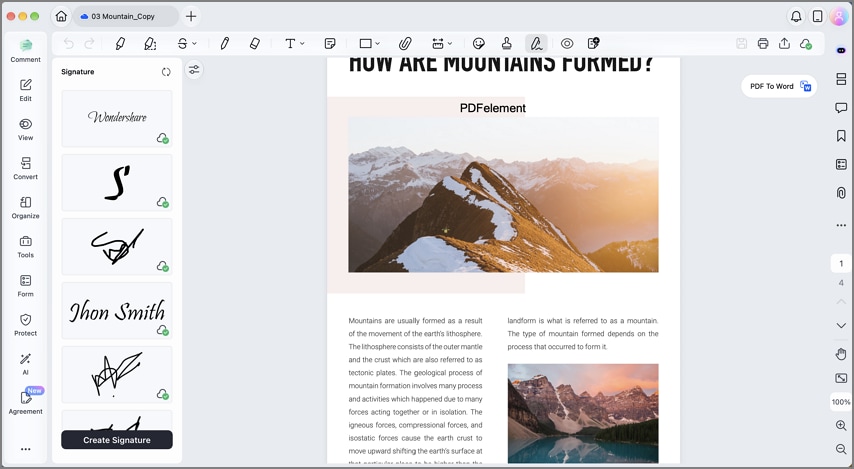 Highlight and add comments to PDF pages