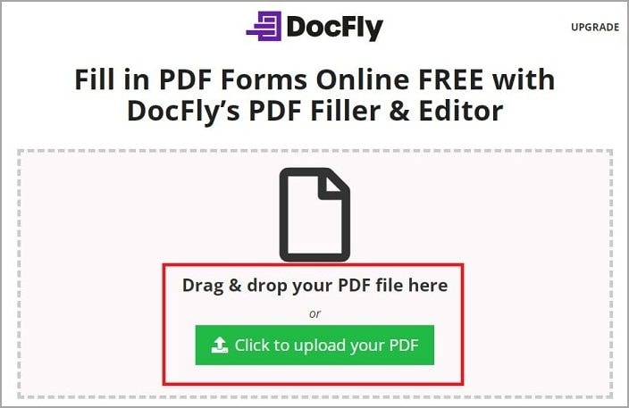 docfly upload pdf form