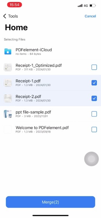 select pdfs