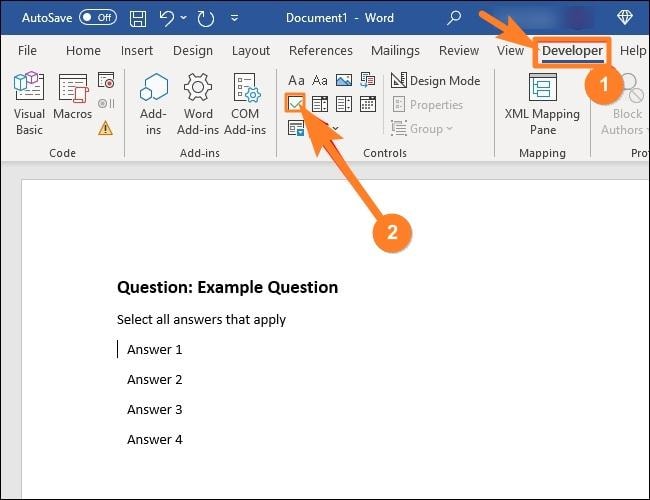 Unlocking The Power Of Check Boxes In Word A Comprehensive Tutorial