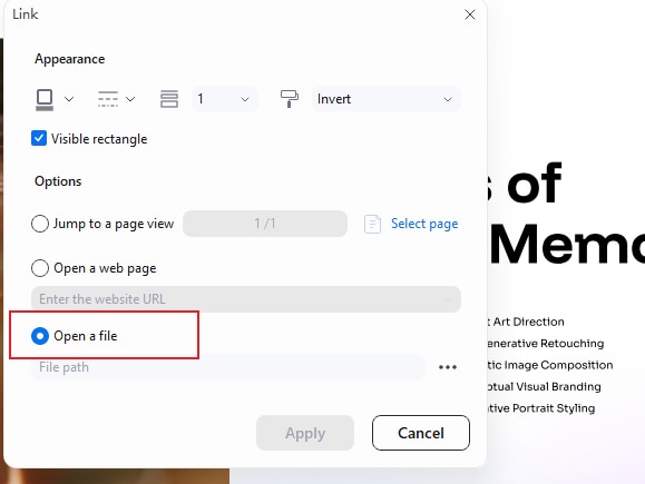 add audio to pdf