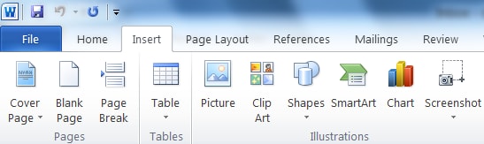 inserisci pdf immagine in word