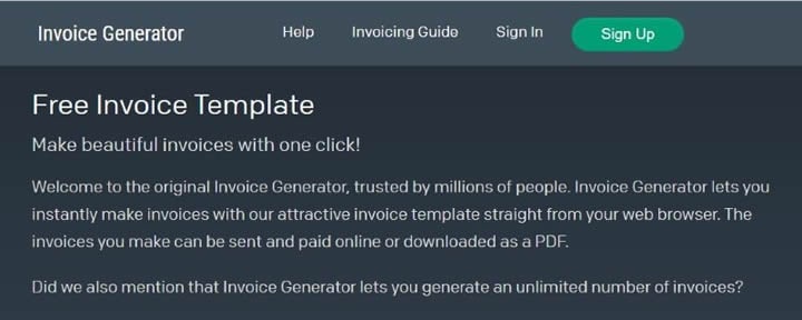 invoice generator