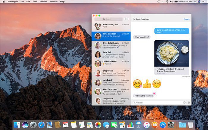 download messages for mac high sierra