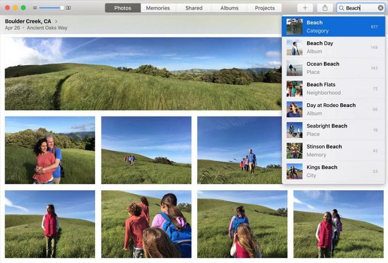 macos sierra photos editing