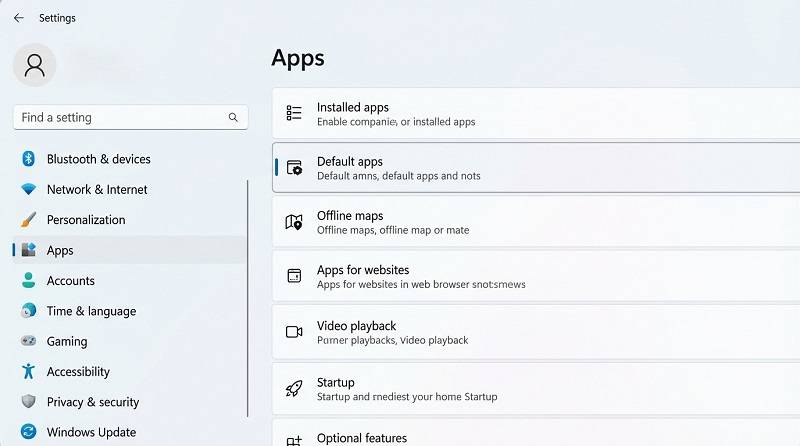 windows 11 default apps