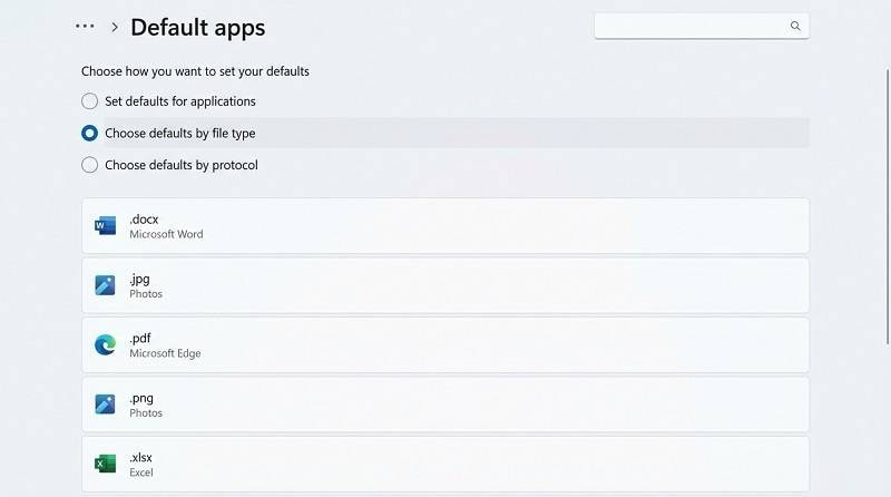 windows 11 default apps for pdf