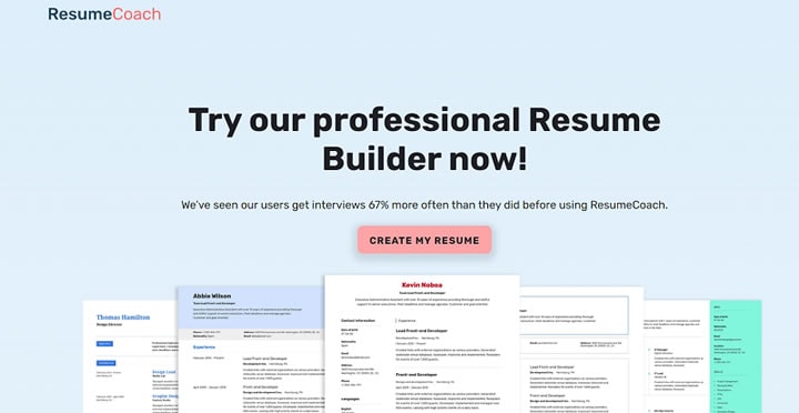 resume coach software