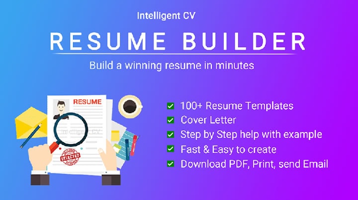 resume builder - cv maker