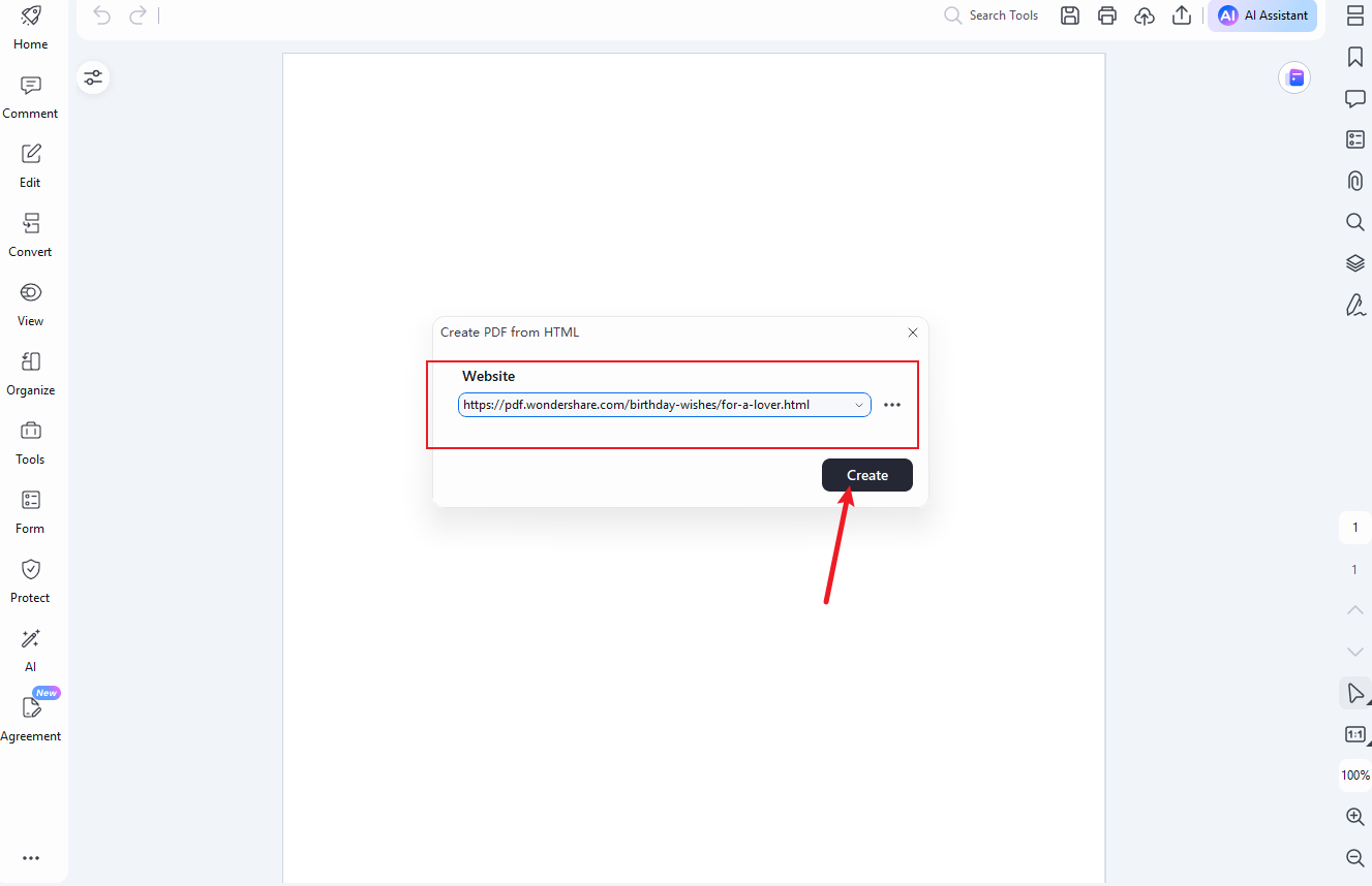input url