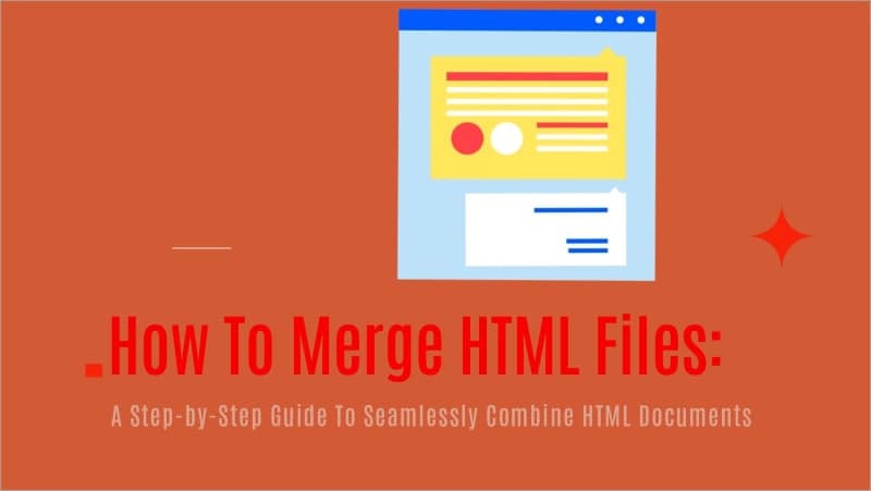 merge html file