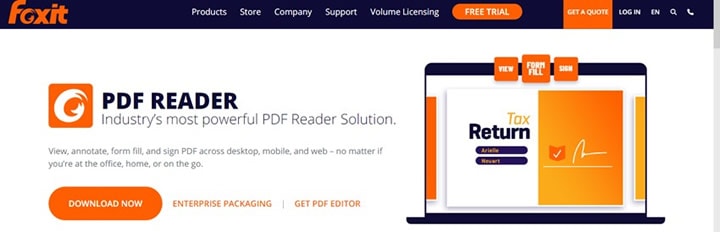 foxit pdf reader