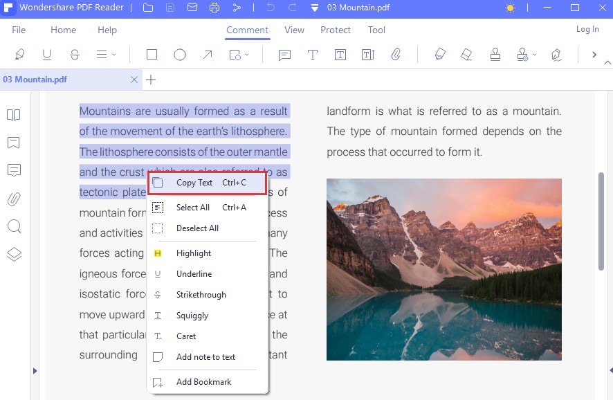 how to copy and paste text from pdf