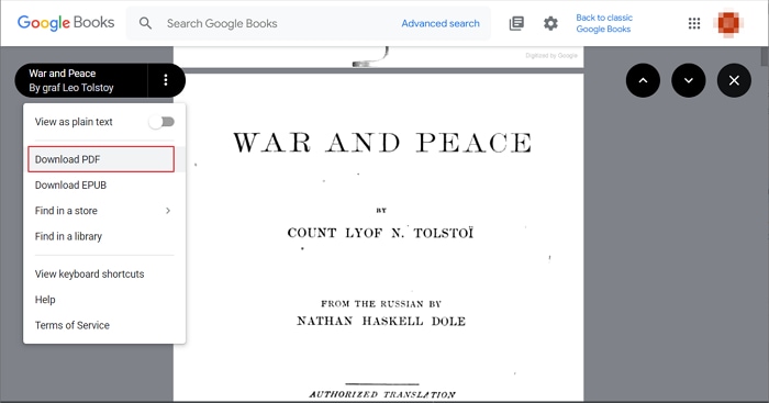 download google books as pdf