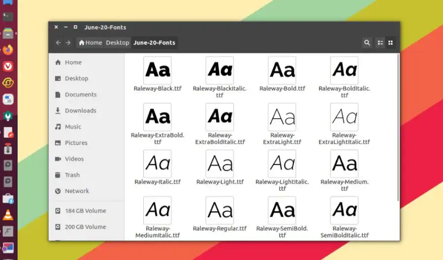 Installieren von Schriftarten unter Linux