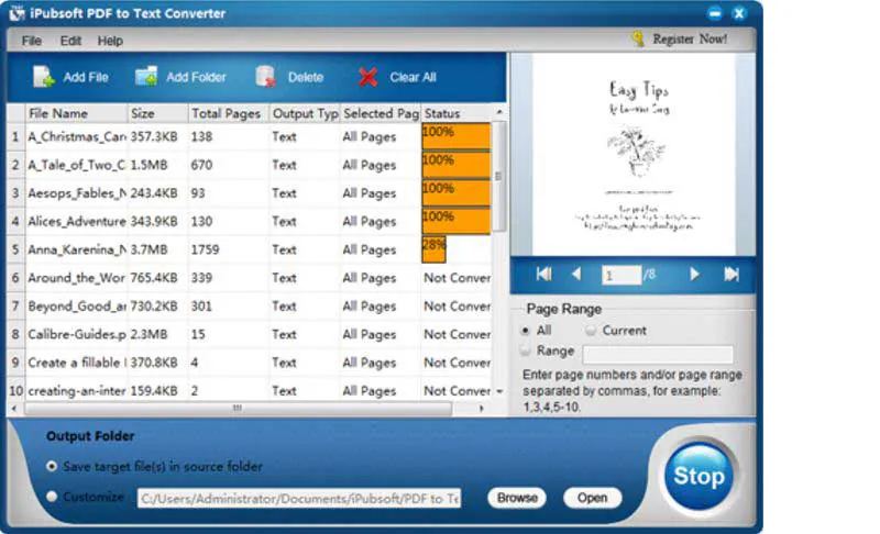 Convertir pages a pdf