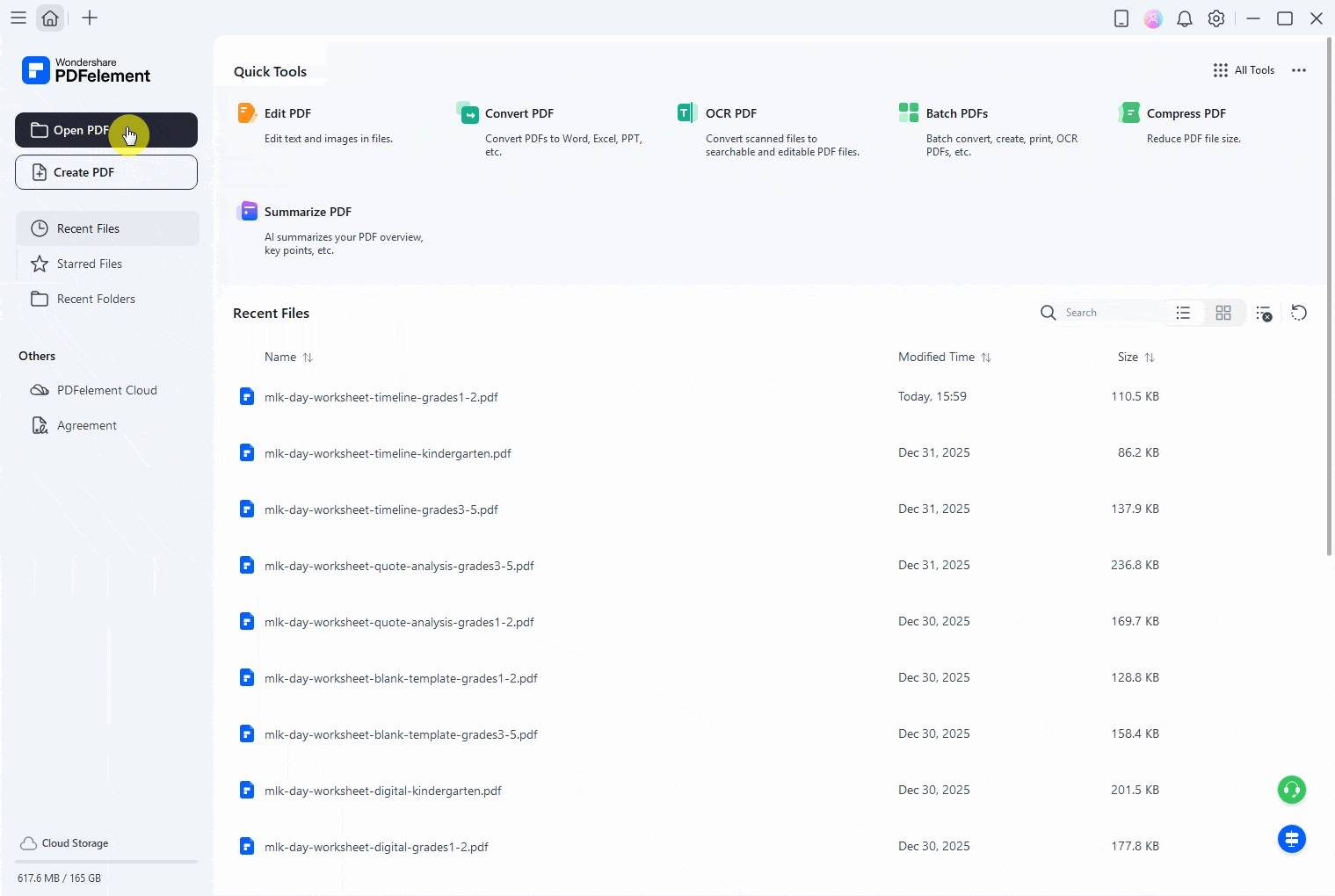 how to edit martin luther king worksheets with pdfelement