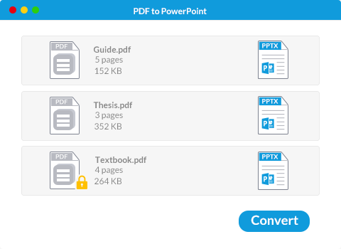how to convert pdf into ppt on mac