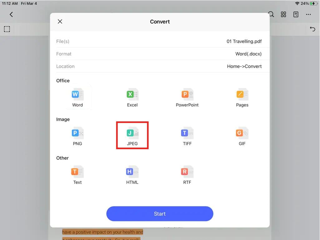 Top 5 Free Mobile Apps to Convert PDF to JPG