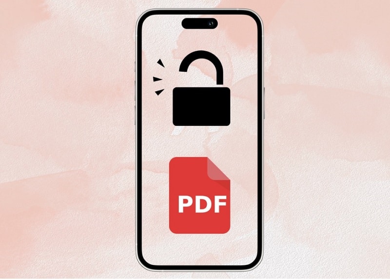 iphone with unlock and pdf icons