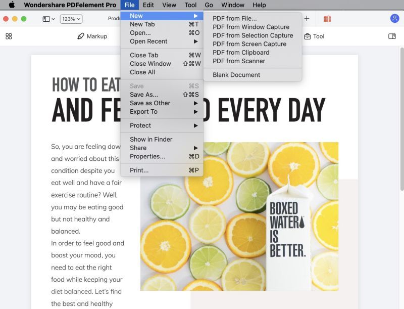 how to print to pdf on mac