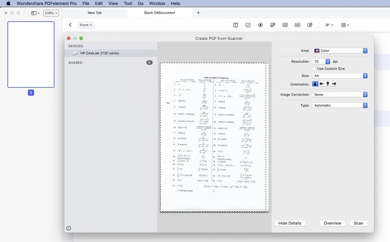 how to combine scanned documents into one pdf mac