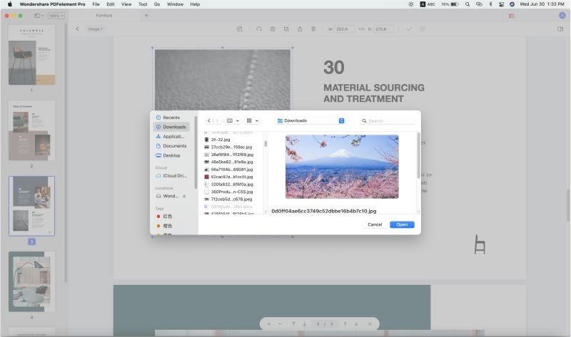 add pages to pdf mac