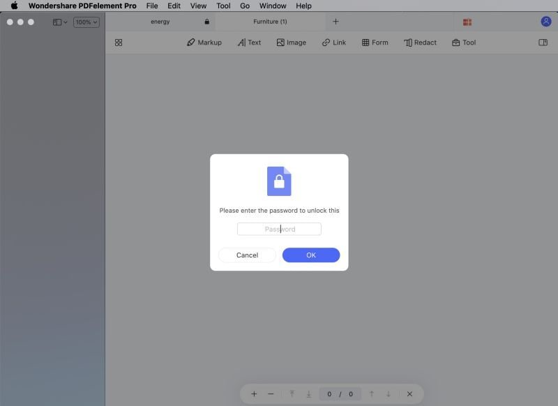 how to unlock a locked pdf file on mac