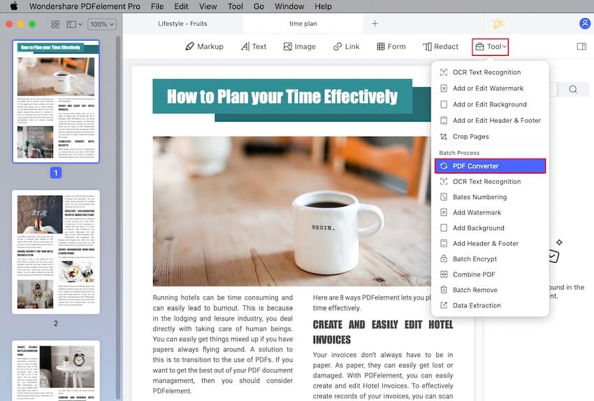 how to turn a pdf into a png mac