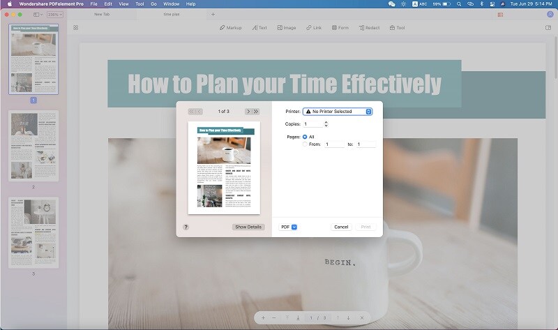 How To Print PDF On Mac With CutePDF Printer