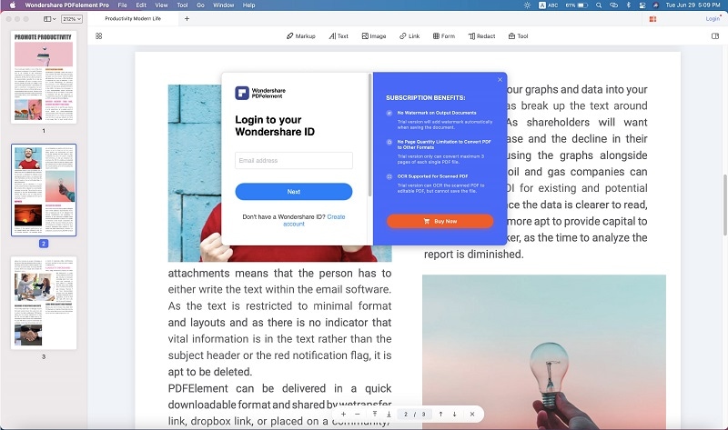 wondershare pdfelement registration code free