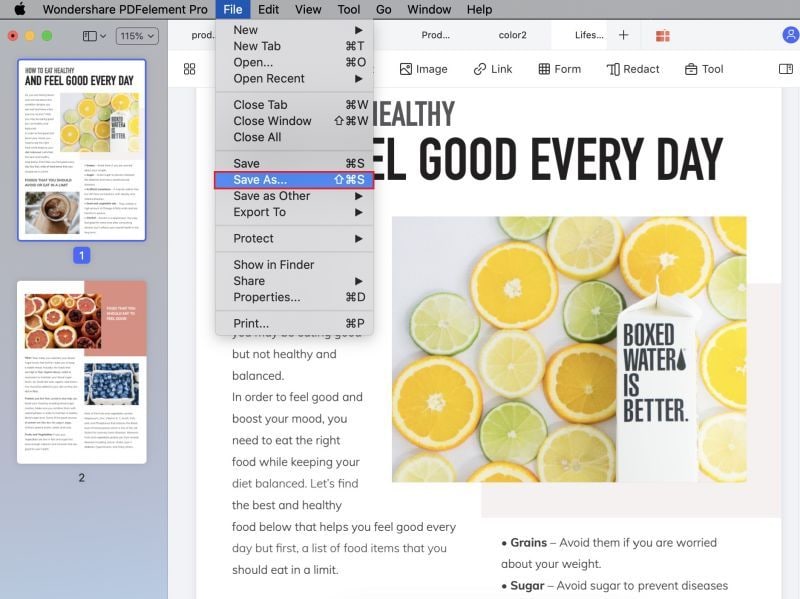 Text in PDF auf dem Mac bearbeiten