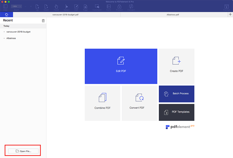 تحرير PDF على mac el capitan