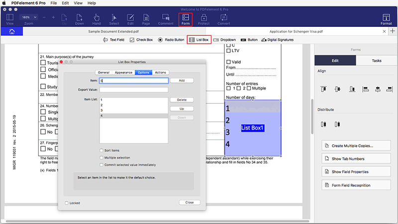 add page numbers on mac with pdfelement pro