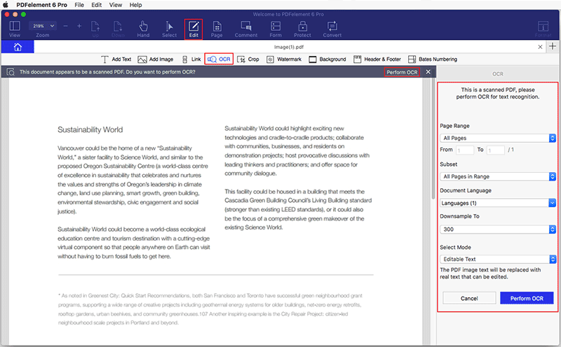 password protect pdfelement 6 professional