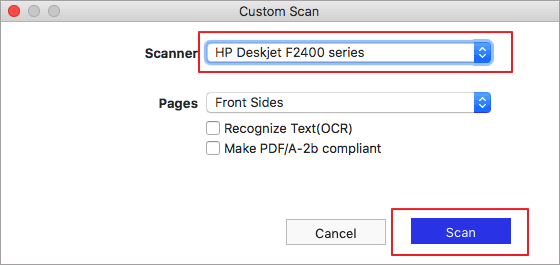 scan multiple pages to pdf mac