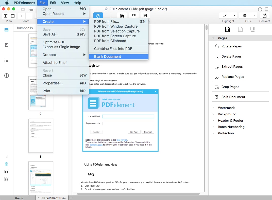 Wondershare PDFelement Pro for mac download