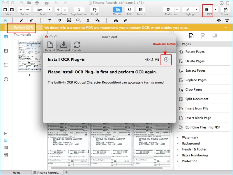 ocr plugin for wondershare pdf editor