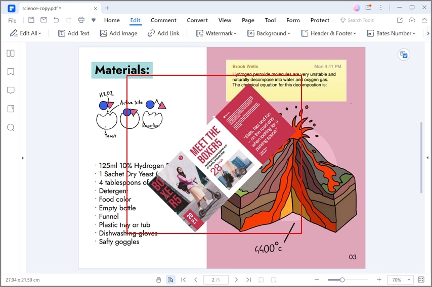 كيفية إضافة شعار إلى ملف pdf