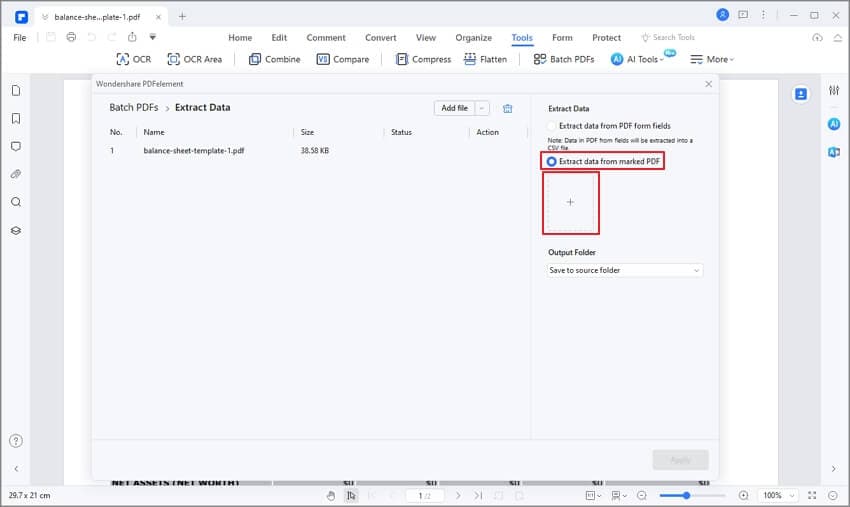 extract data from multiple pdf files to excel