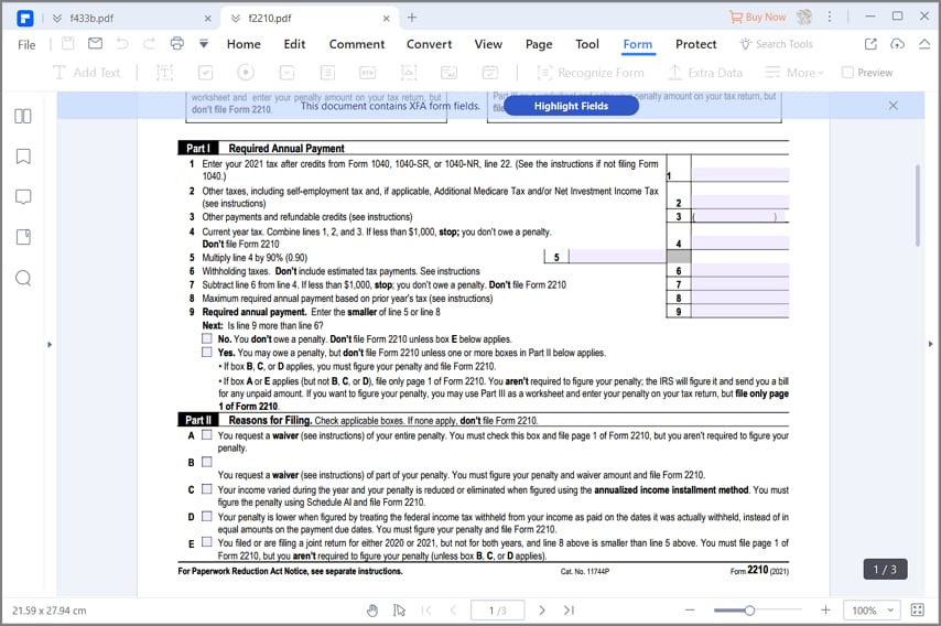 2024 Form 2210 Instructions Celka Darlene