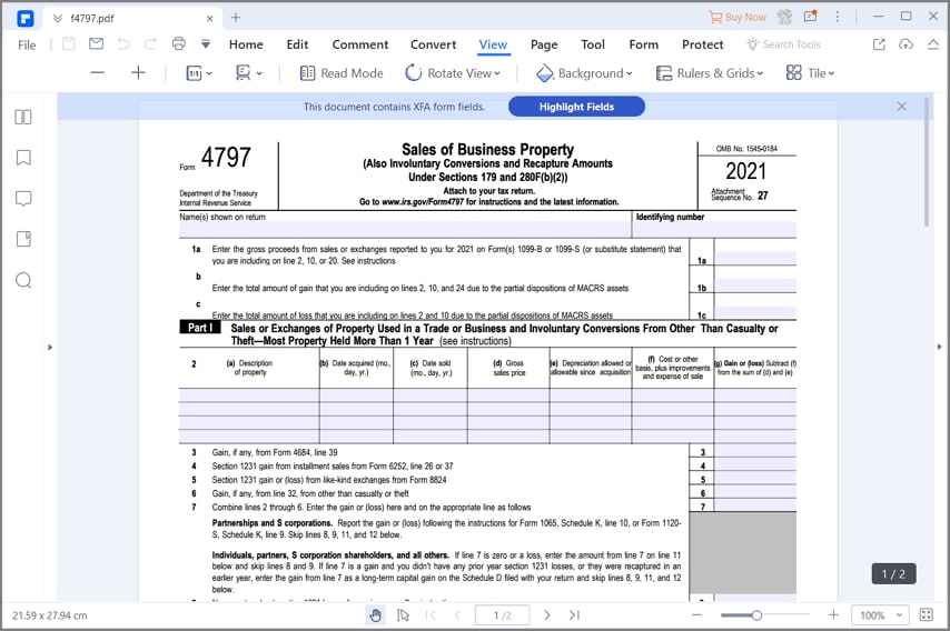 irs form 4794 instructions