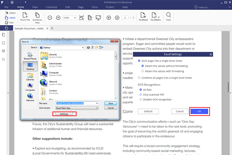 PDF zu Excel konvertieren