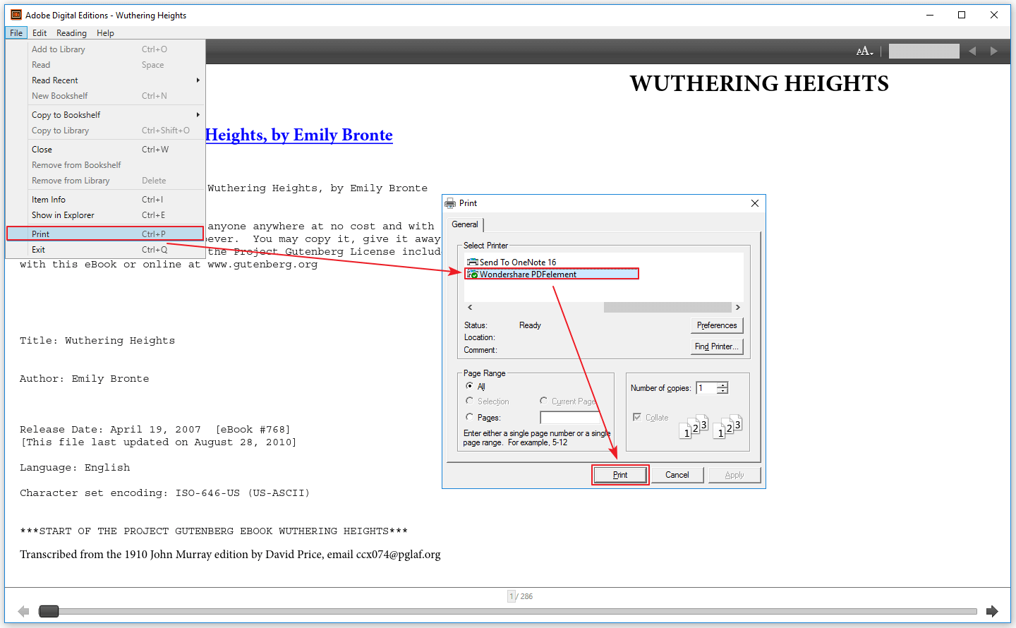convertidor epub a pdf