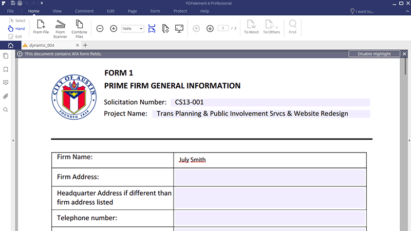 convertir formulaire xfa en pdf