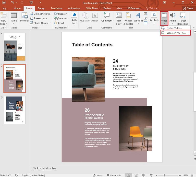 How to Insert Video Background to PowerPoint