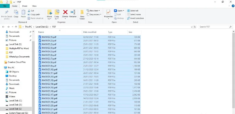 file explorer rename results