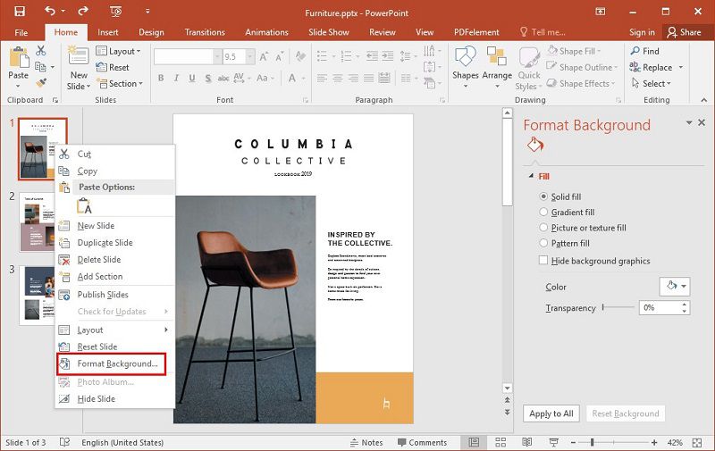 How to Make a Picture as a Background in PowerPoint