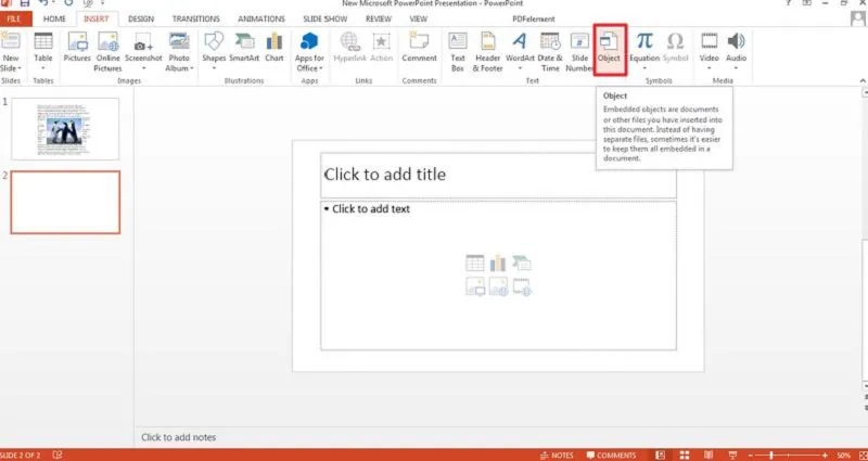 envelopper le texte dans powerpoint